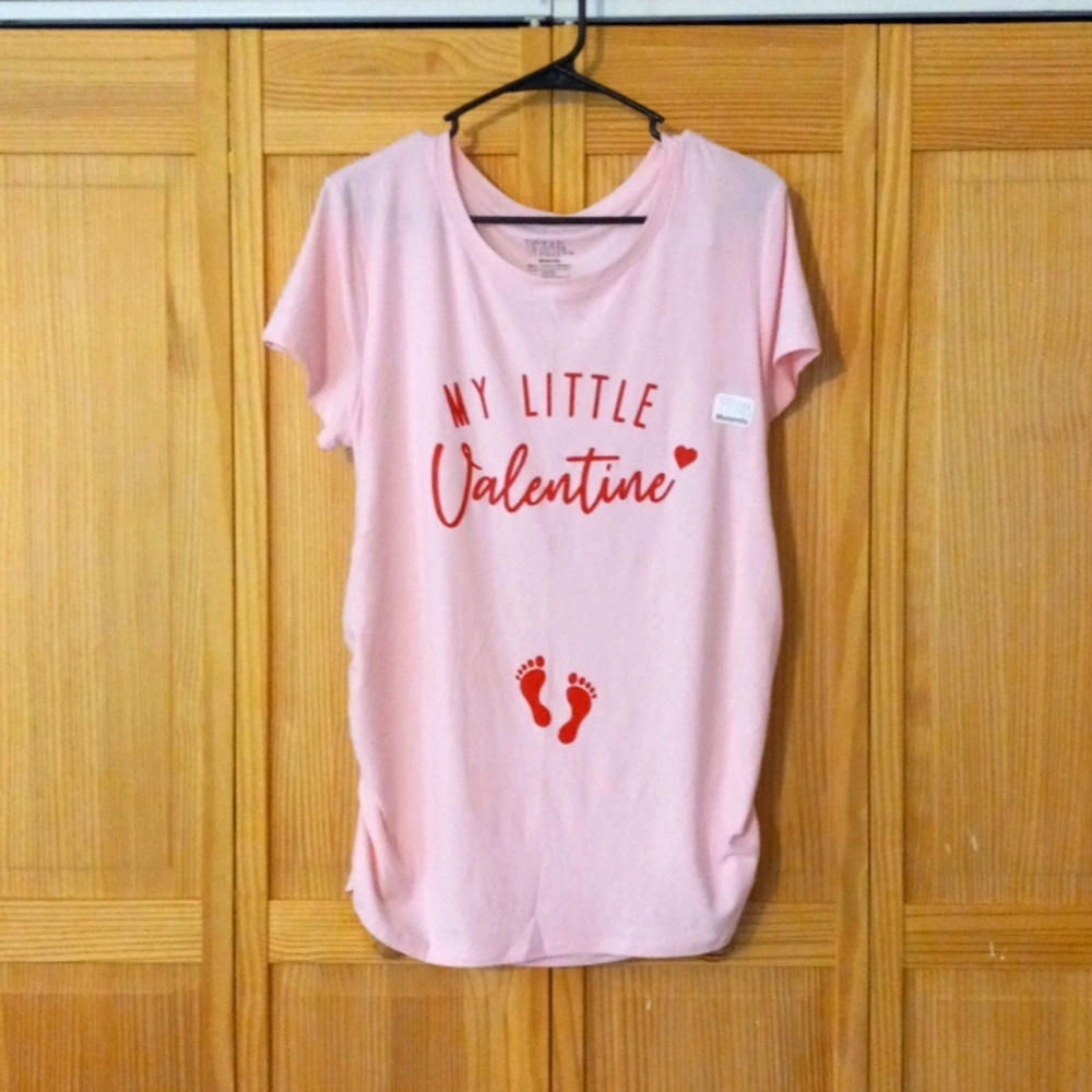 Maternity Tee-Shirt L With Side Rouching